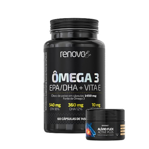 1 Ômega 3 + 1 Alívio Flex