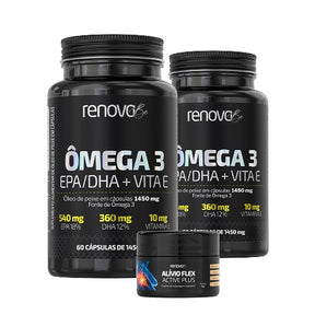 2 Ômega 3 + 1 Alívio Flex