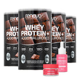 4 Whey Protein com Ácido Hialurônico