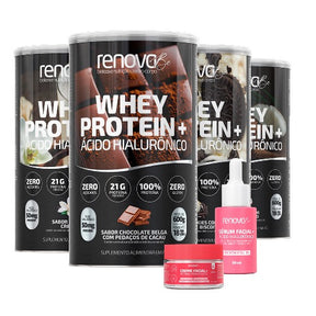 4 Whey Protein com Ácido Hialurônico