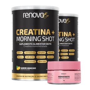 2 Creatinas Morning Shot + 1 Creme Retinol