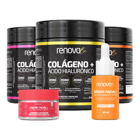 3 Colágenos Verisol® + 1 Retinol + 1 Sérum Facial