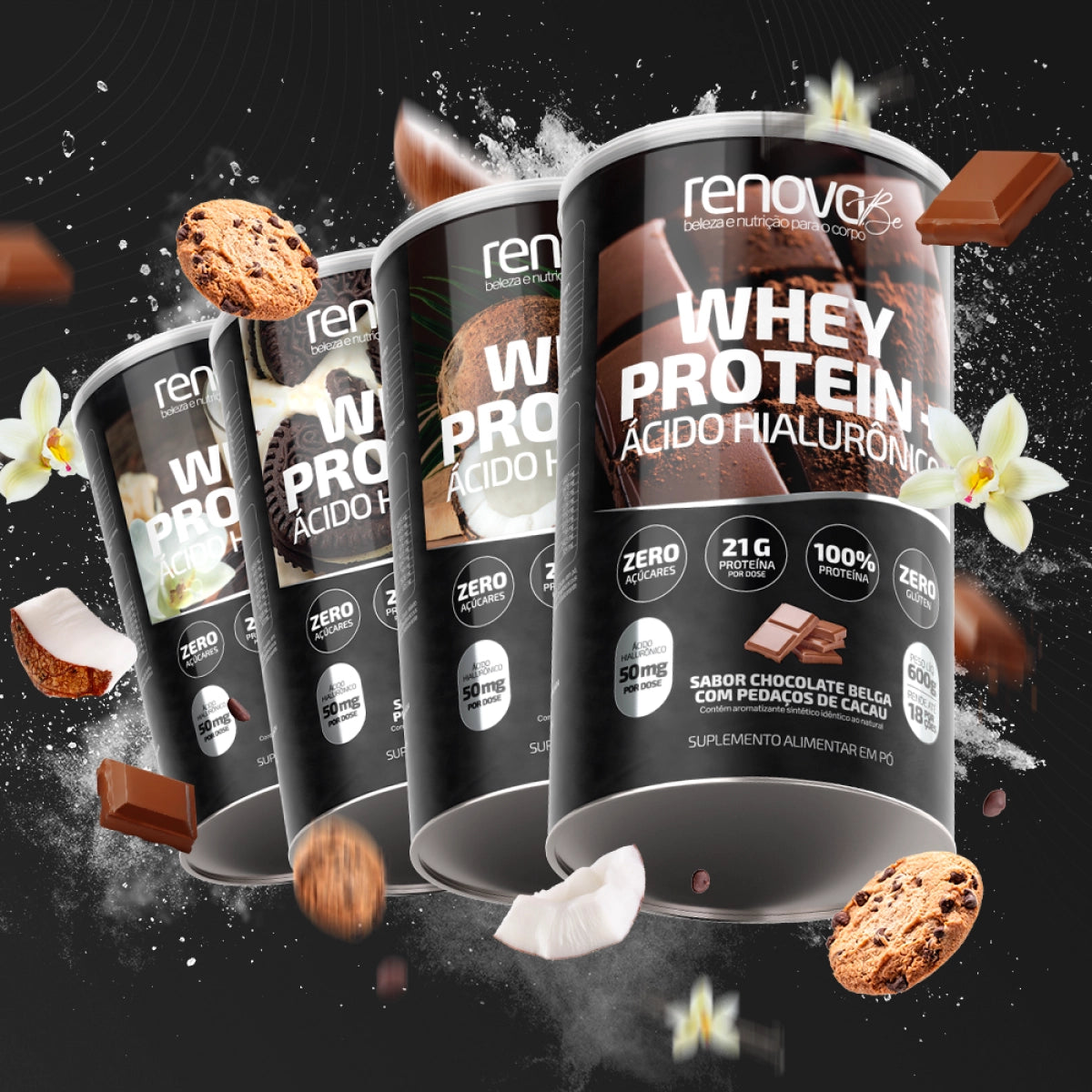 Whey Protein com Ácido Hialurônico