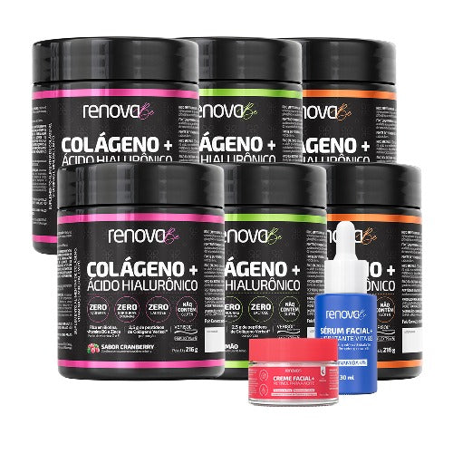 6 Colágenos Verisol® + 1 Retinol + 1 Sérum Facial