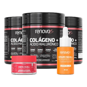 3 Colágenos Verisol® + 1 Retinol + 1 Sérum Facial