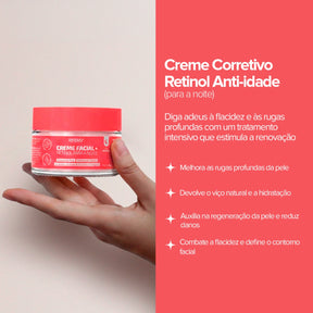 1 Colágeno Verisol® + 1x Creme Facial Retinol