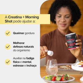 2 Creatinas Morning Shot + 1 Creme Retinol