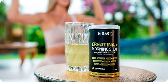 Creatina com Morning Shot